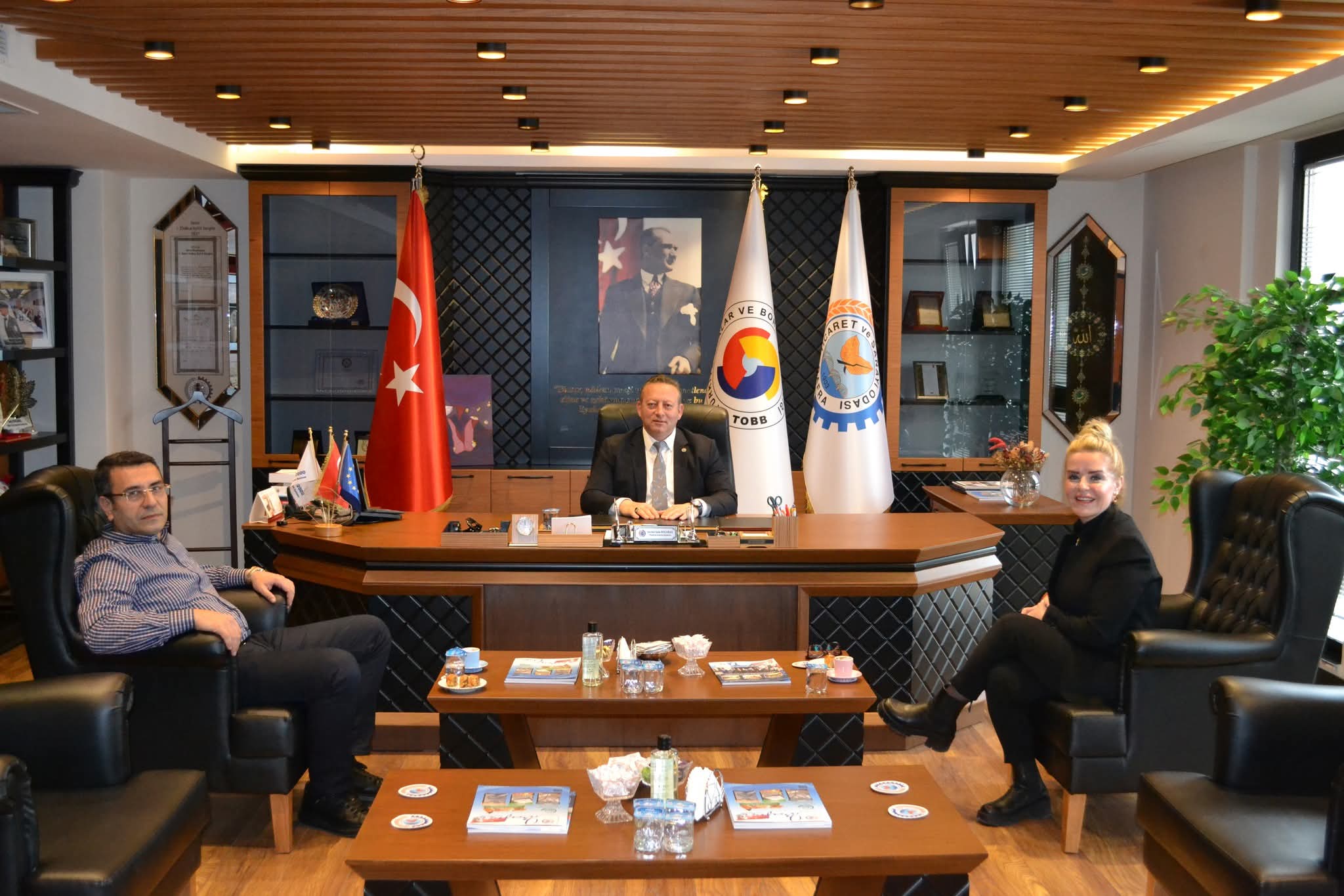 İlçe Sağlık Müdürü Hamiyet Çaylı’dan Bafra TSO’ya İade-i Ziyaret