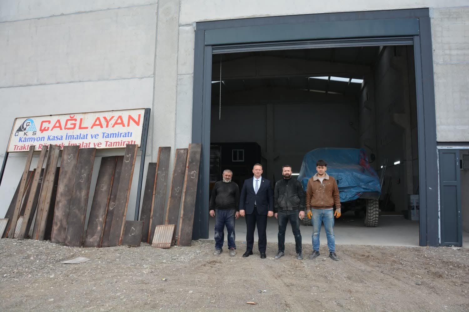 Başkan Kocabaş’tan Çağlayan Kasa ve Tamirat’a Hayırlı Olsun Ziyareti