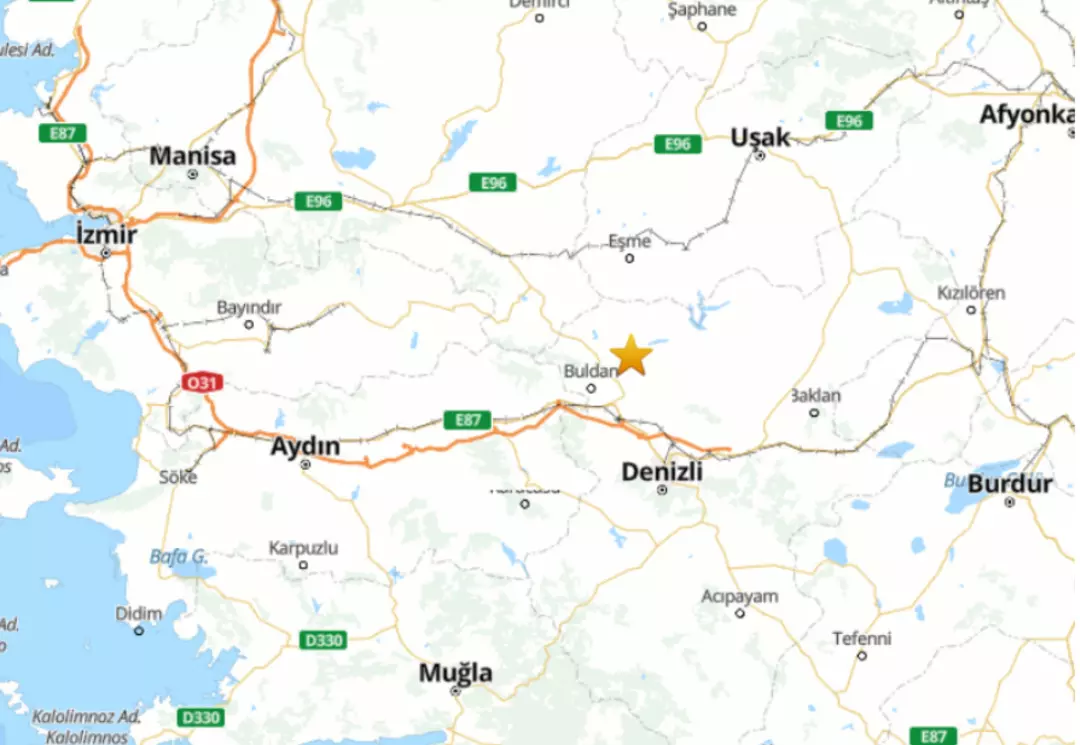 Güpegündüz fena salladı! Muğla, Denizli, İzmir, Manisa!!! AFAD depremin büyüklüğünü duyurdu; ‘artçı’ uyarısı geldi