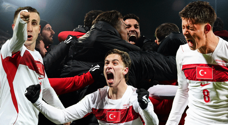 BİZİM ÇOCUKLAR FİŞİ ÇEKTİ A Milli Takımımız Dünya Kupası’nda! Kosova’yı tek golle geçtik