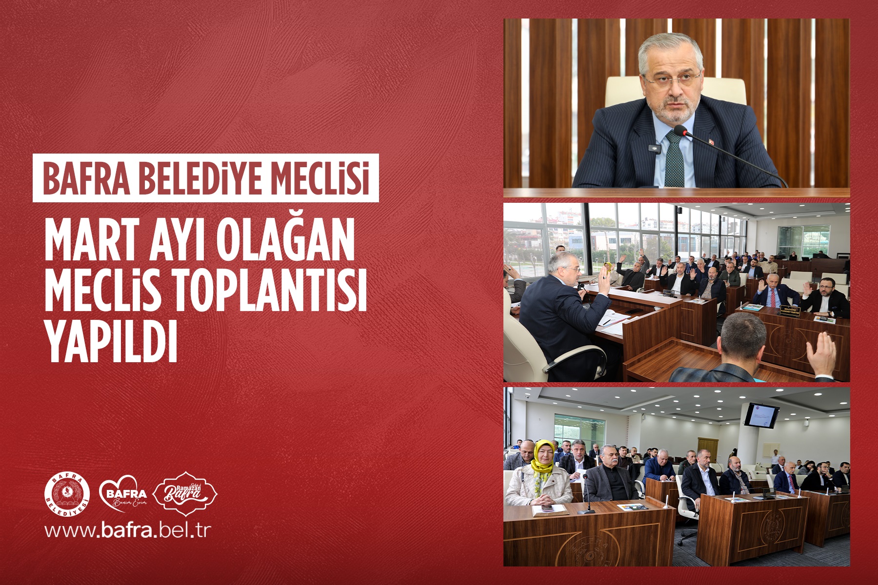 BAFRA BELEDİYE MECLİSİ MART AYI OLAĞAN MECLİS TOPLANTISI