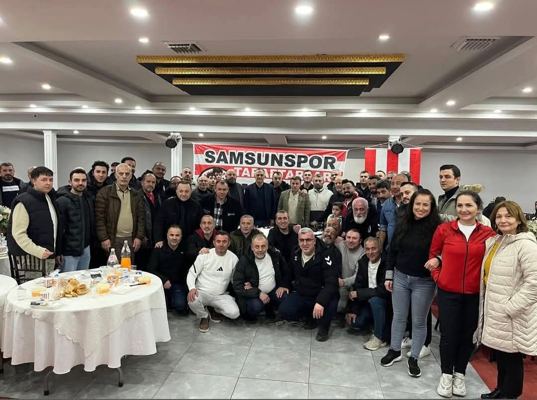 Samsunspor taraftarı aileler iftarda buluştu