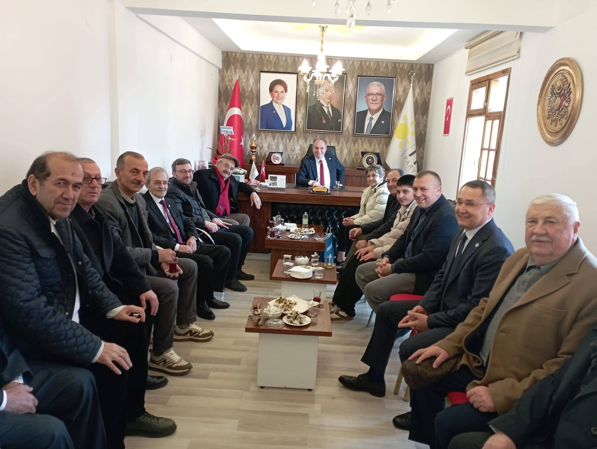 İYİ Parti Bafra İlçe Teşkilatında Bayramlaşma 