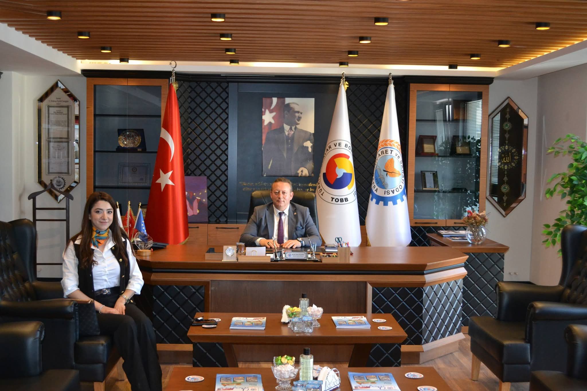 Votorantim Çimento’dan Başkan Kocabaş’a Ziyaret