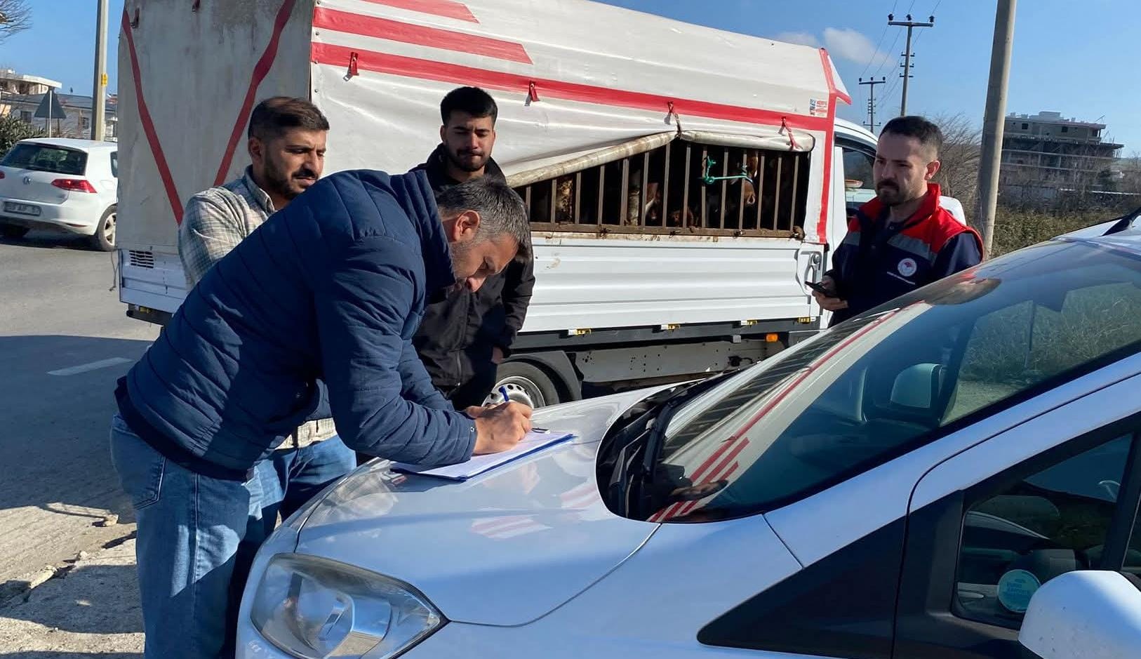 Hayvan Hareketlerine Yönelik Yol Kontrol ve Denetimleri Devam Ediyor