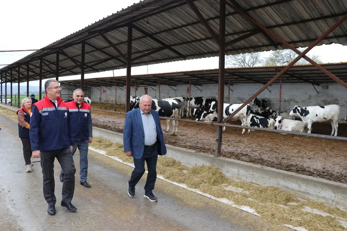 📌 BAFRA’DA ORGANİK HAYVANCILIĞA YERİNDE İNCELEME