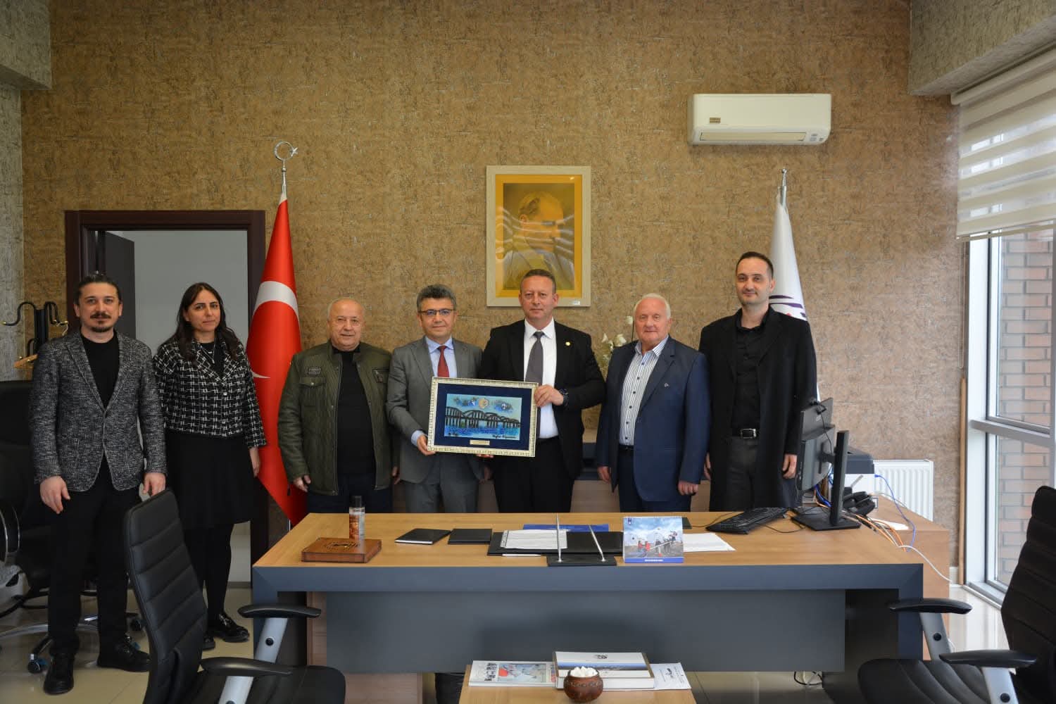 Serdal Sefa Kocabaş’tan  Bafra Eczacılık Fakültesi’ni ziyaret 