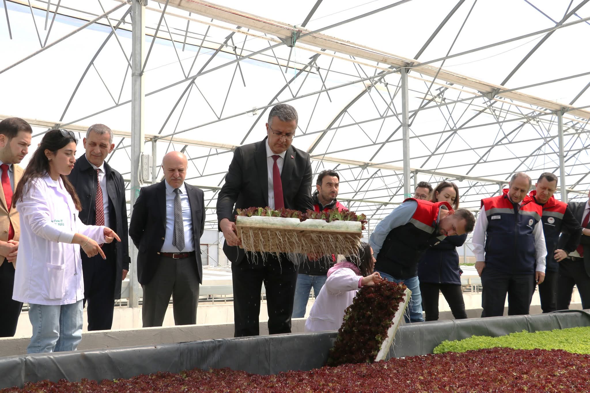 📍 İL MÜDÜRÜ KEMAL YILMAZ BAFRA SERA OTB’Yİ İNCELEDİ