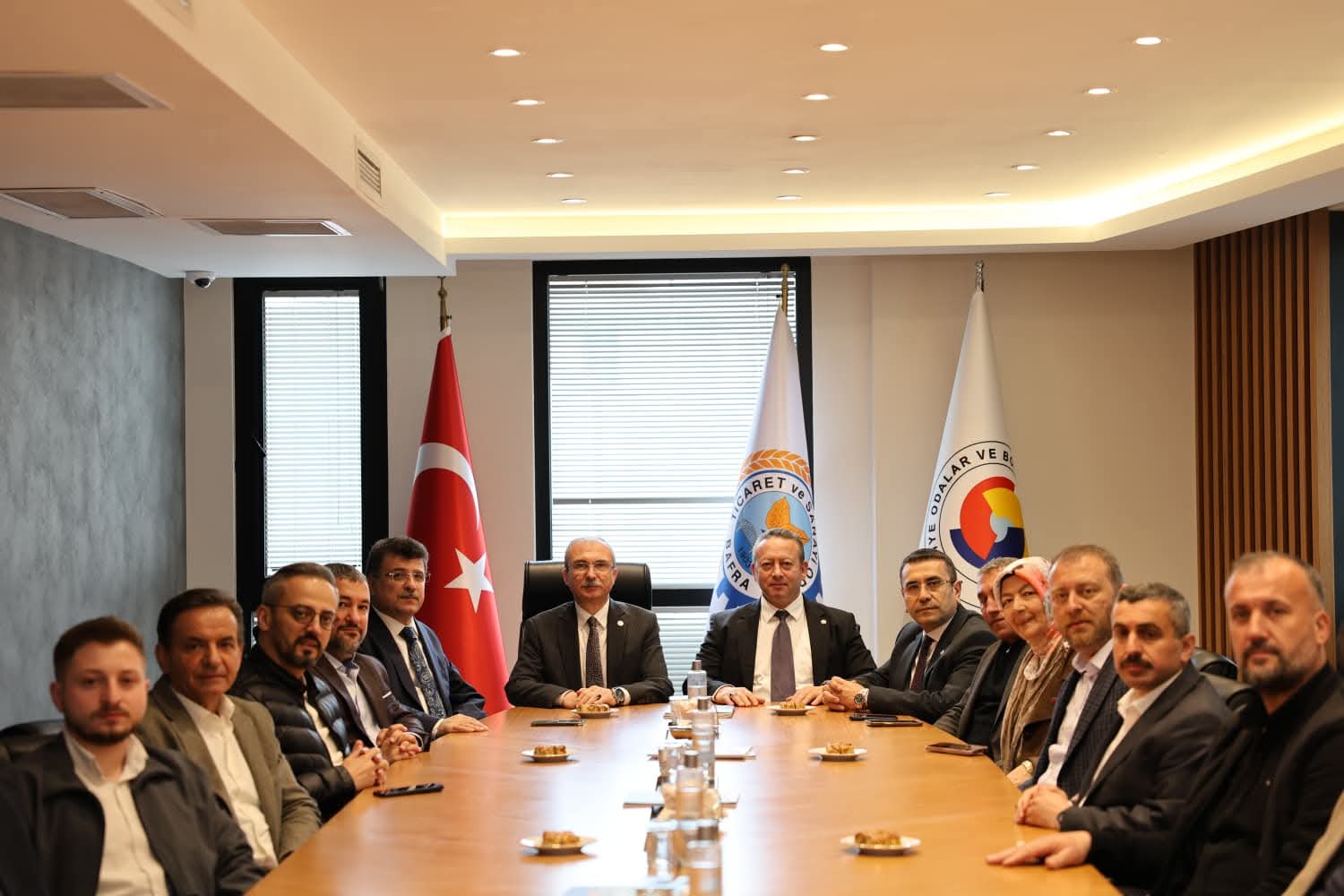 AK Parti Heyetinden Bafra TSO’ya Ziyaret