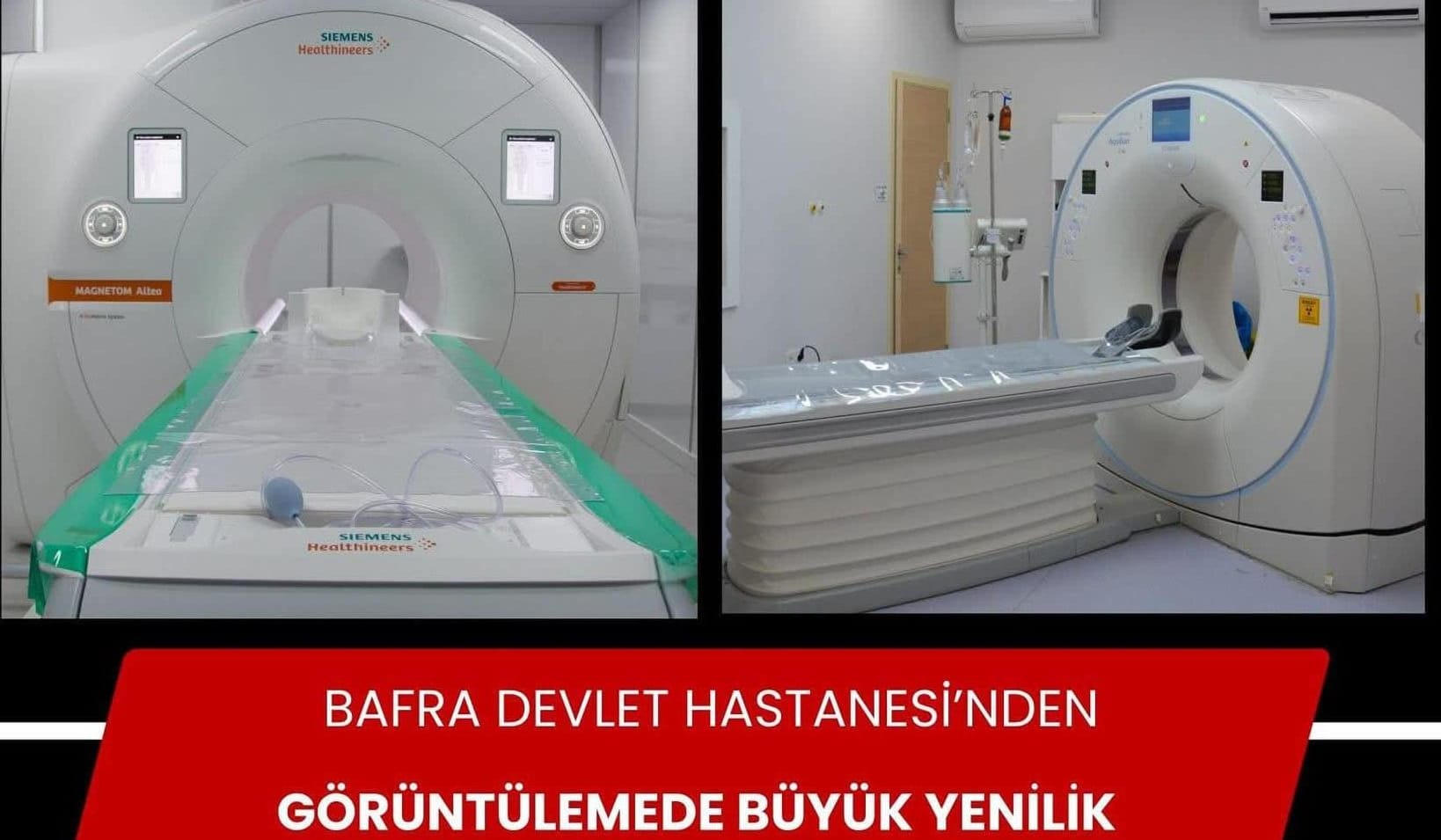 Bafra Devlet Hastanesin’de Görüntülemede Büyük Yenilik Tanı Kapasitesi Arttı
