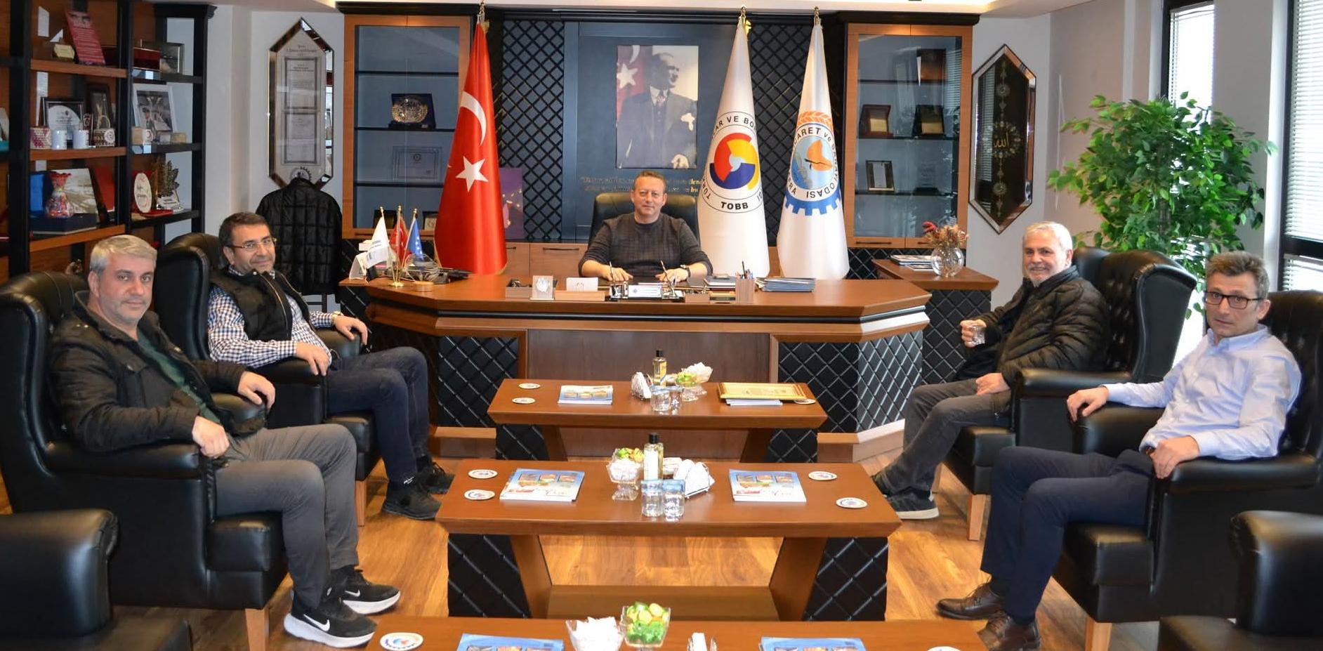 Oda Üyesi Serdar Erdoğan’dan Başkan Kocabaş’a Ziyaret