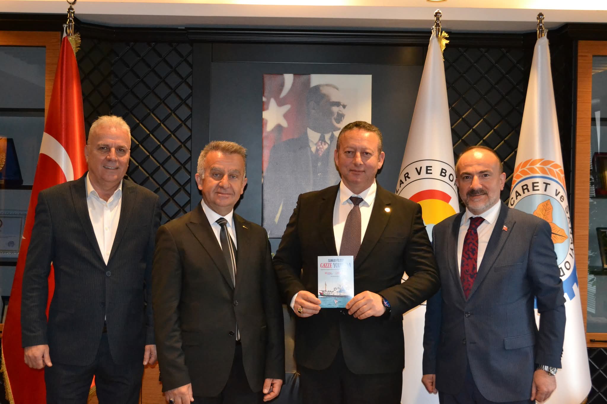 Bafra Sivil Toplum Platformu’ndan Bafra TSO’ya Ziyaret