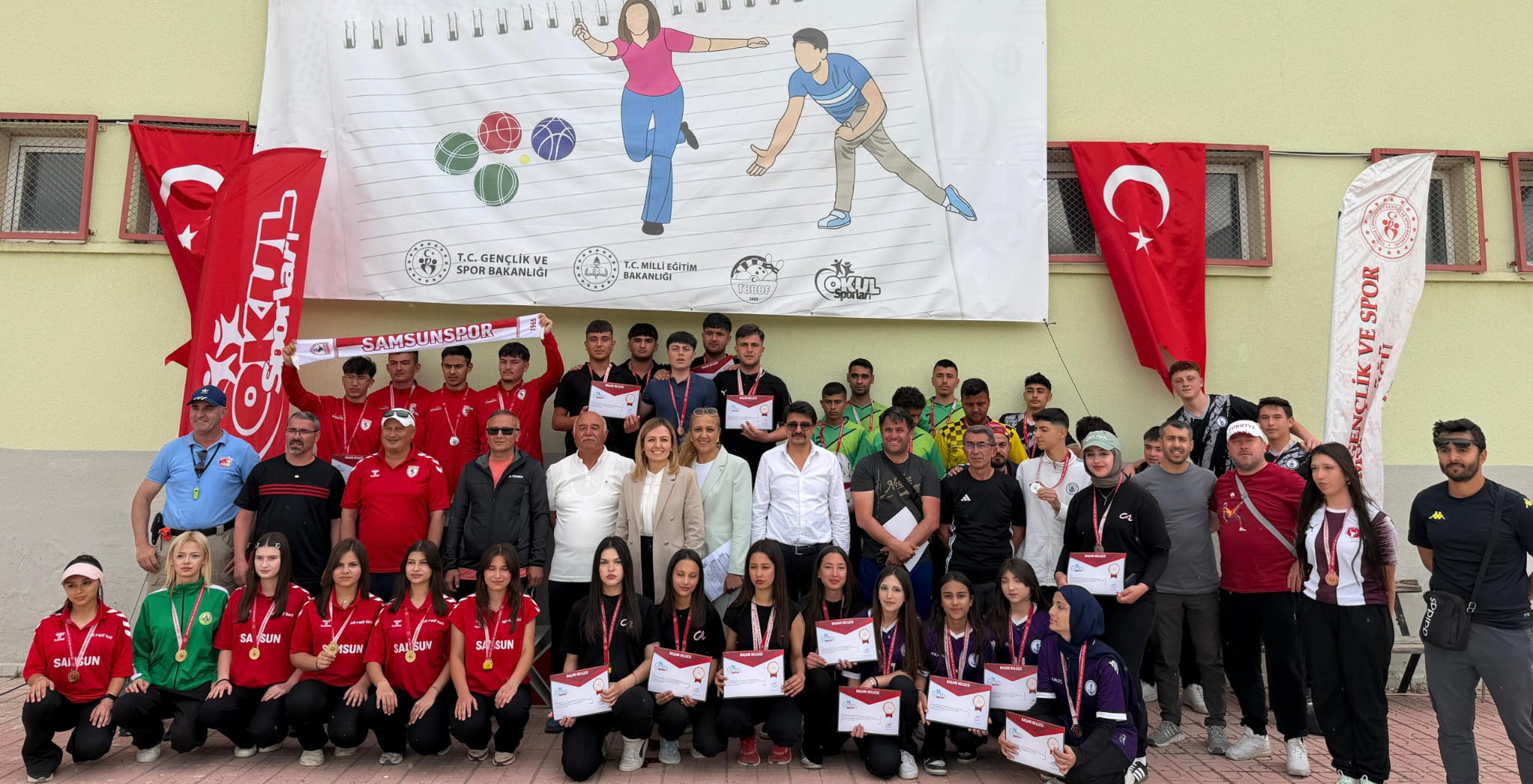 Samsunspor Bocce Takımı’ndan Büyük Başarı Namağlup Grup Birinciliği