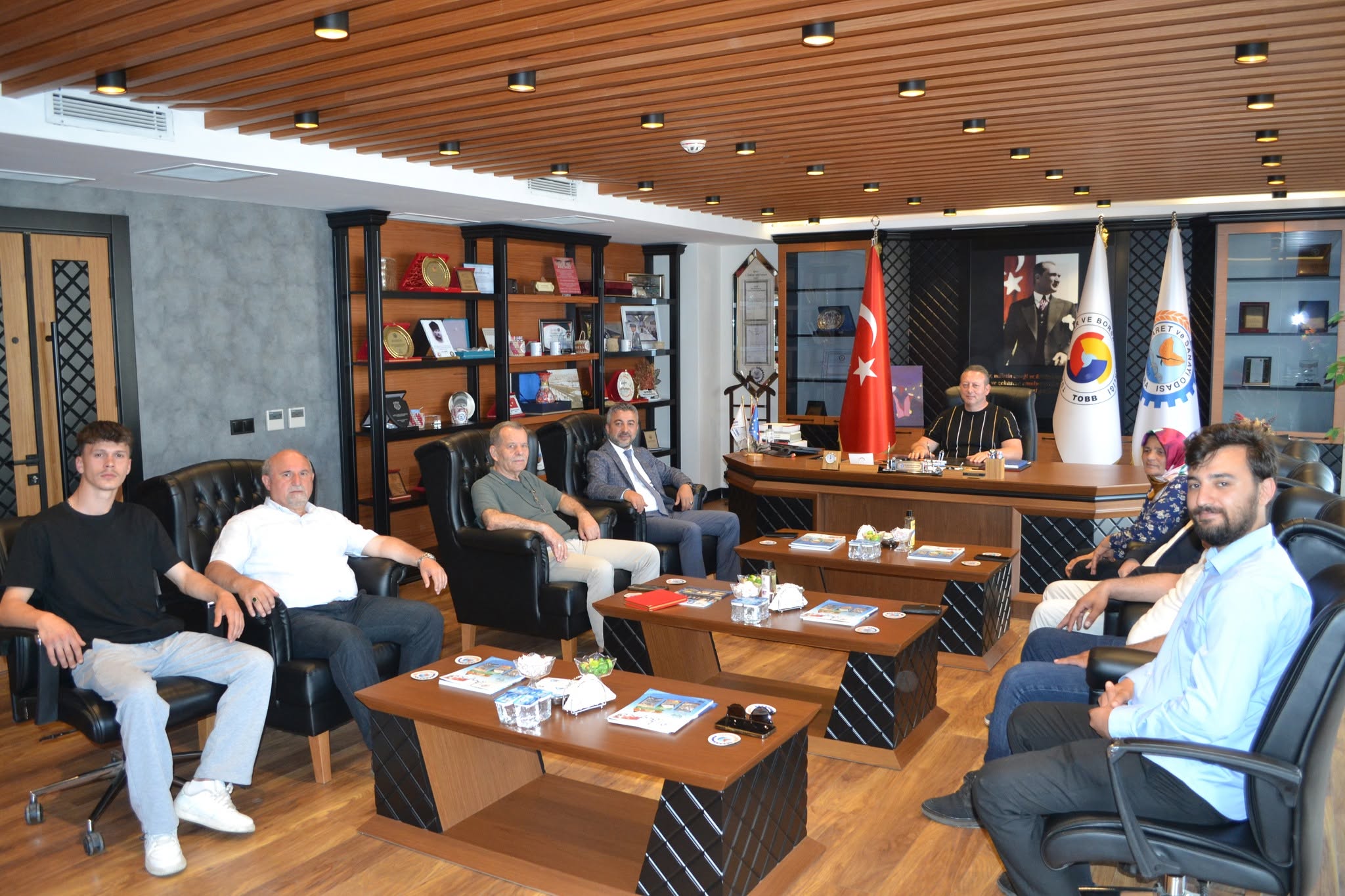 Karadeniz Rumeli Dernekleri Federasyonu’ndan Bafra TSO’ya Ziyaret