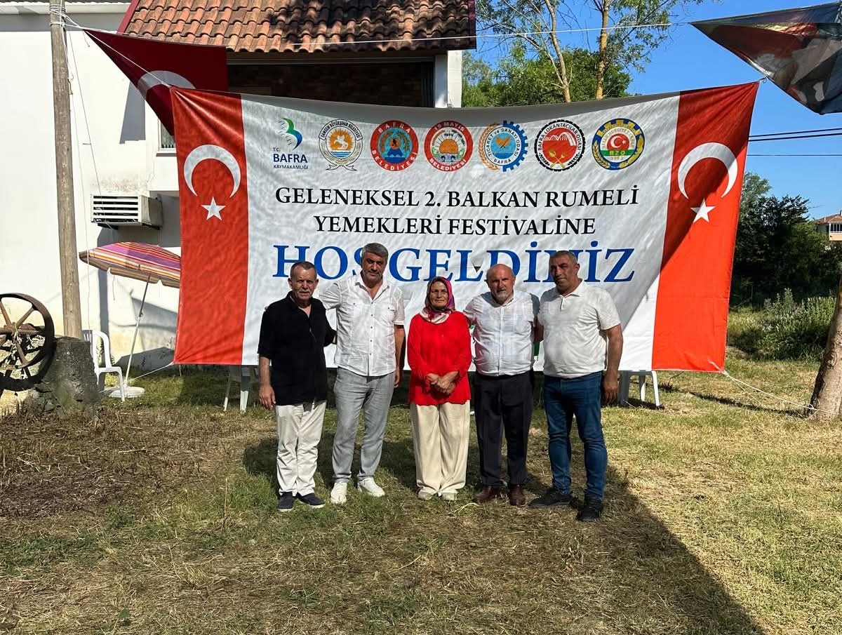 Bafra TSO, Geleneksel 2. Balkan Rumeli Yemekleri Festivali’ne Katıldı