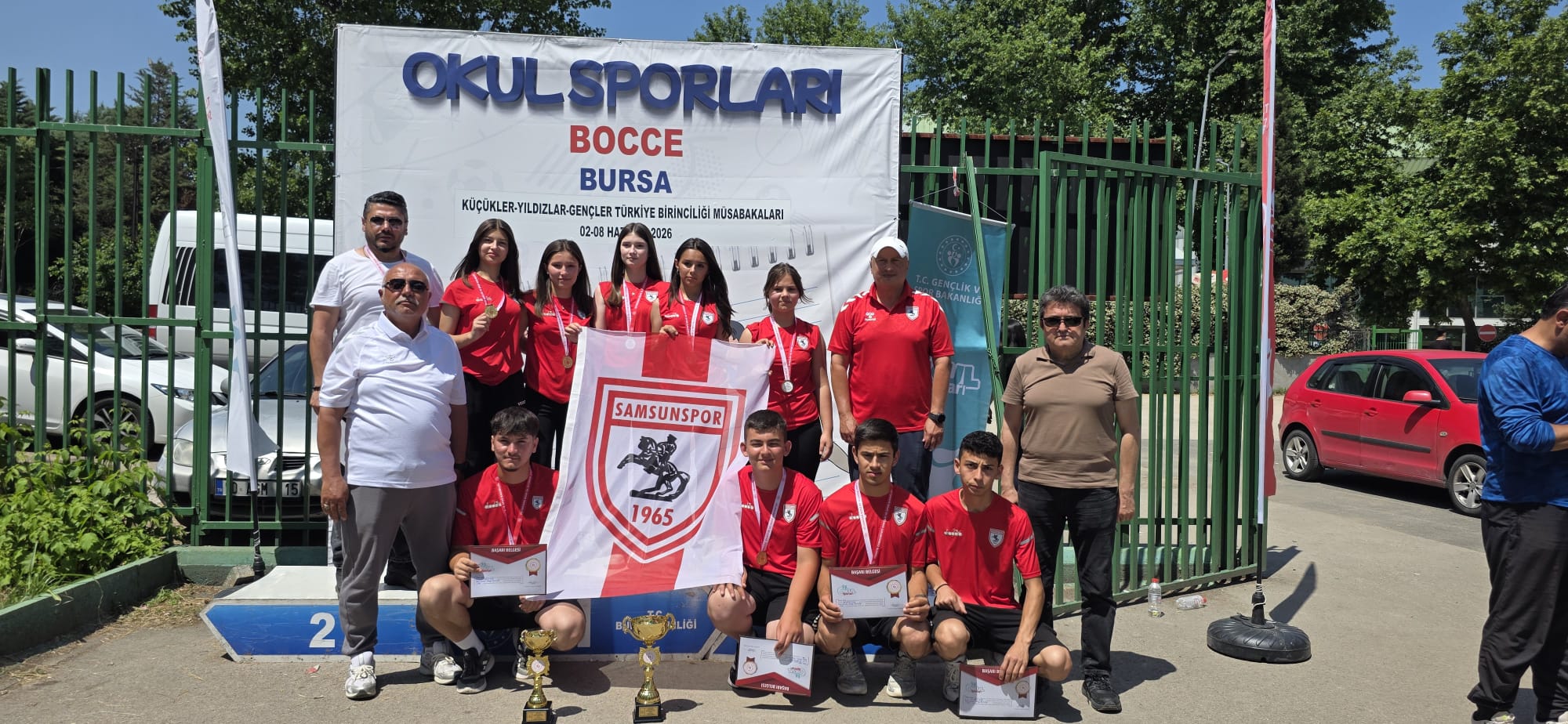 SAMSUNSPOR 2 YIL ÜST ÜSTE BOCCE TÜRKİYE ŞAMPİYONU