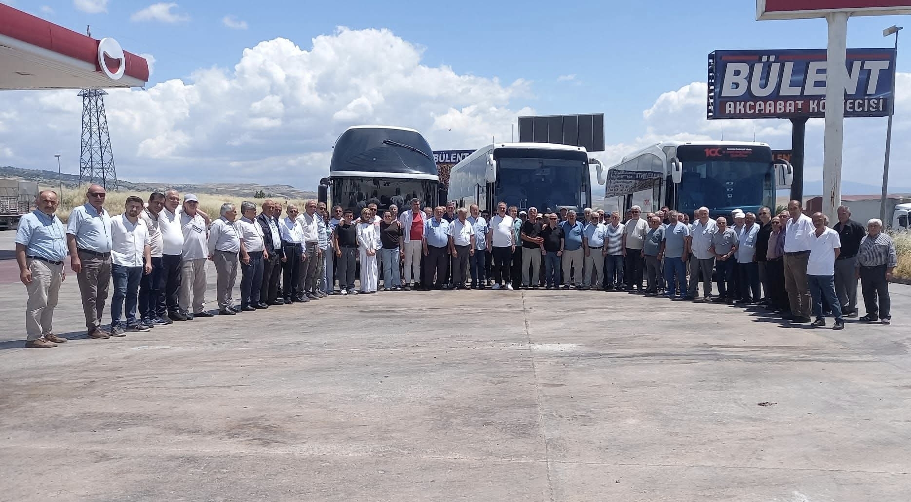 İYİ Parti Bafra İlçe Teşkilatı Ankara Yolunda 