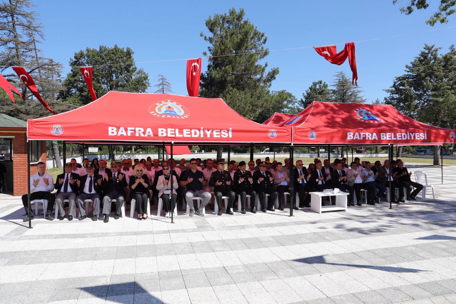 Bafra’da 15 Temmuz Şehitleri Unutulmadı Dualarla Yâd Edildi