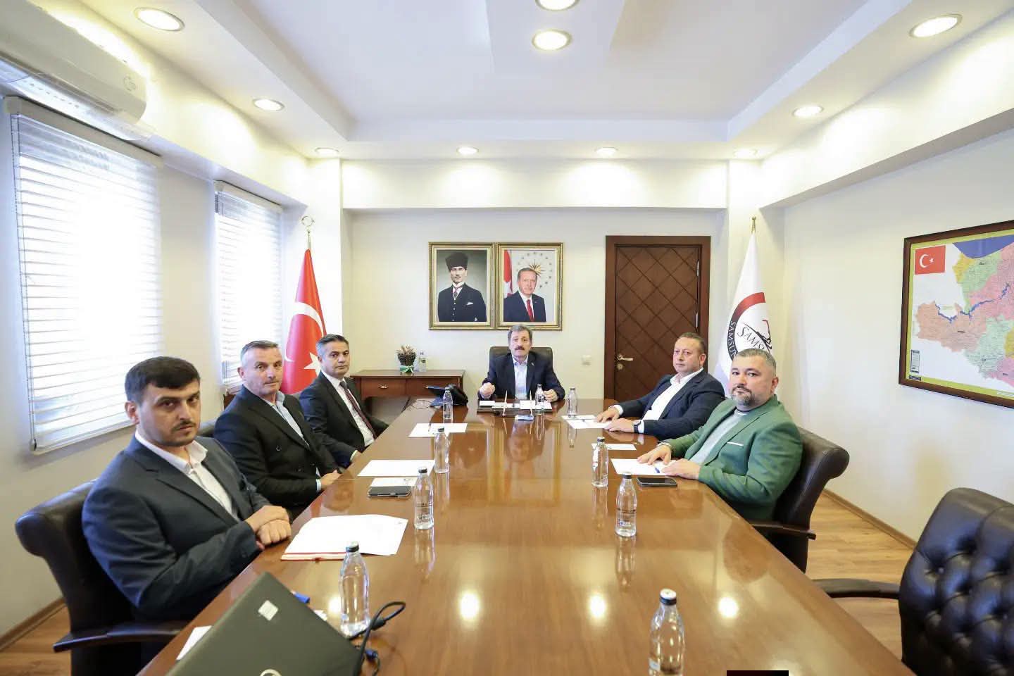 Bafra Karma Organize Sanayi Bölgesi Yönetim Kurulu Toplantısı Gerçekleştirildi