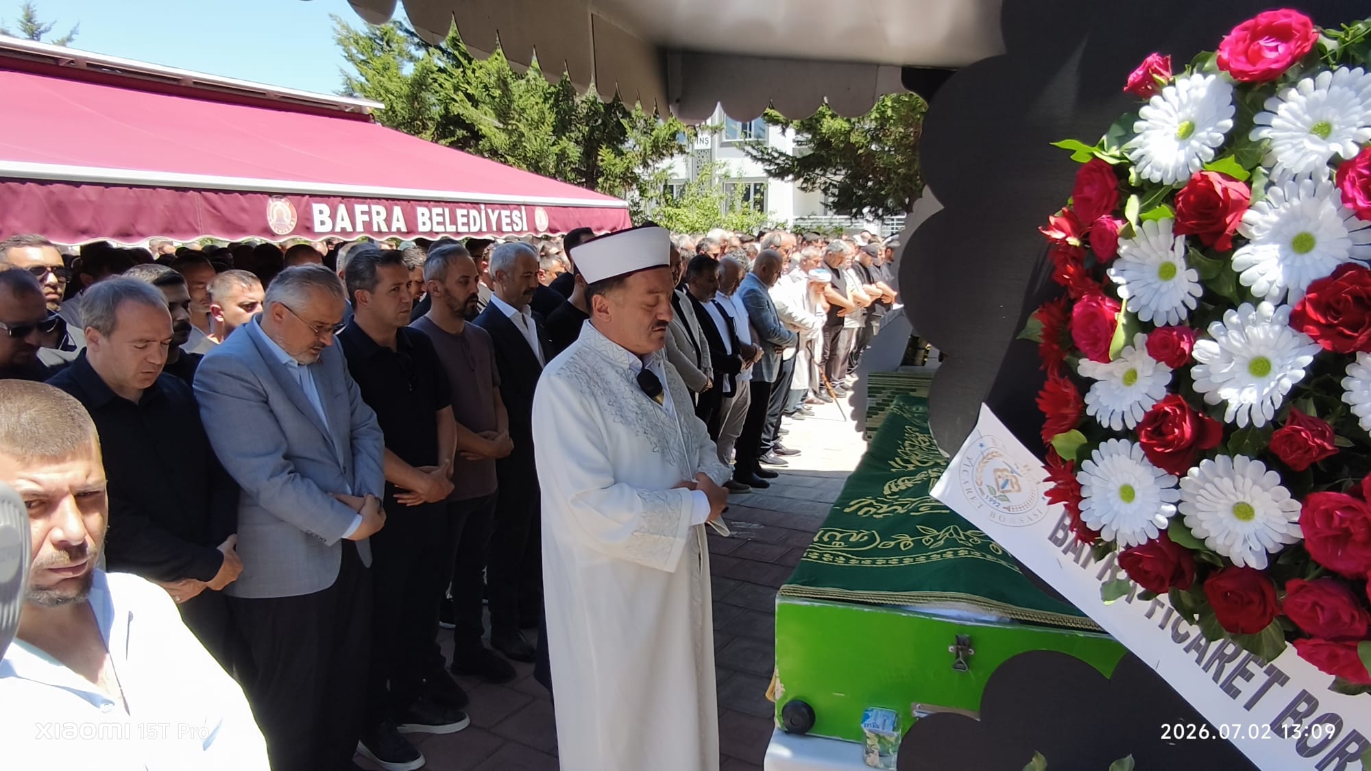 Bafra Blue Denim Tekstil Onursal Başkanı Fethi Tunç’a Son Görev