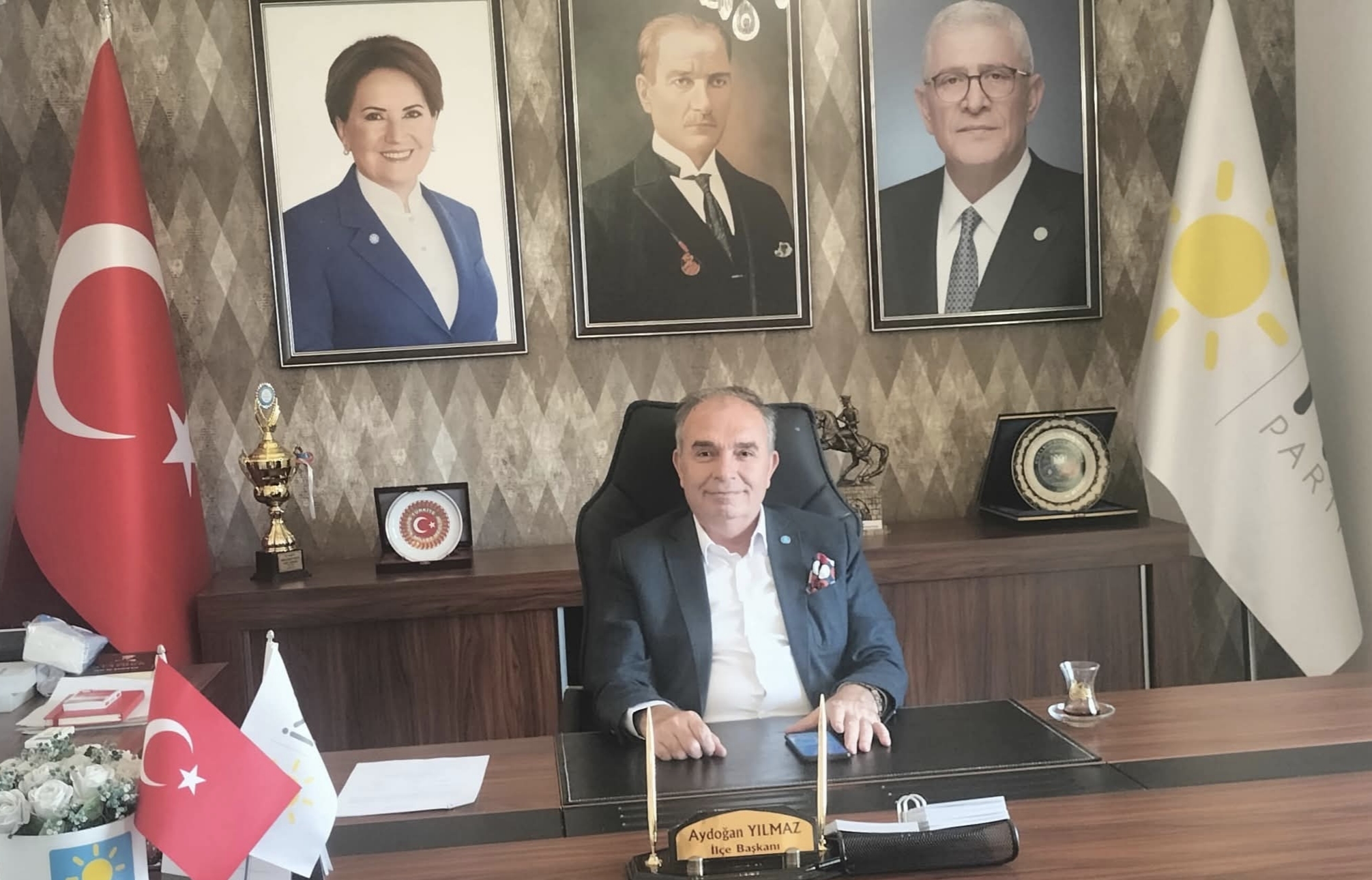 İYİ Parti Bafra İlçe Başkanı Aydoğan Yılmaz”  30 Ağustos Zafer Bayramı” mesajı