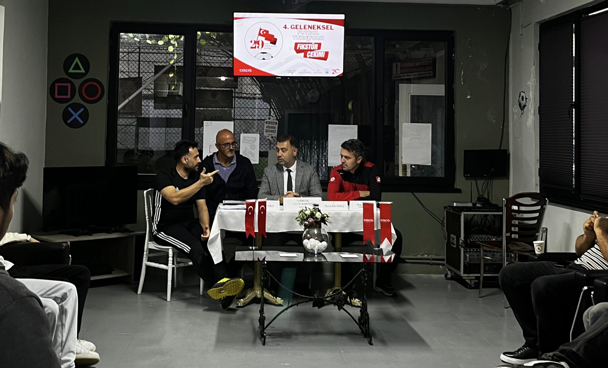 29 EKİM CUMHURİYET KUPASI 4. GELENEKSEL FUTBOL TURNUVASI’NDA KURA HEYECANI YAŞANDI!