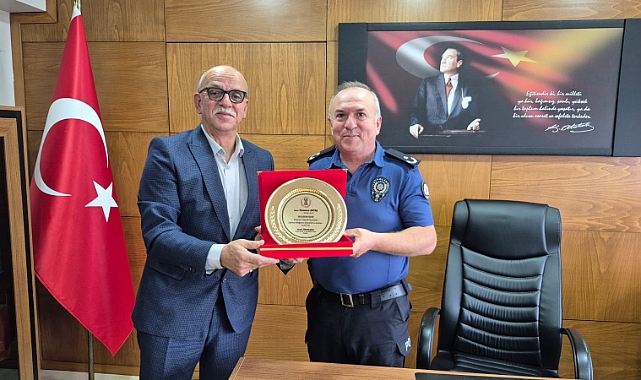ALAÇAM’DA GÖREV YAPAN RAMAZAN AKTAŞ’A VEDA ZİYARETLERİ 